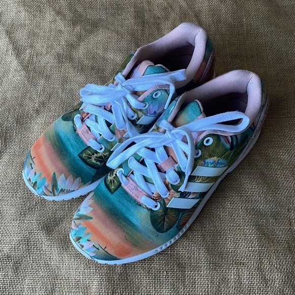 ADIDAS ORIGINALS ZX FLUX W "DUST PINK" Size 7 1/2 Rare Sold Out Hard to find - Picture 4 of 12